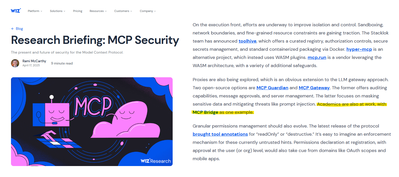 Wiz Security Research Briefing